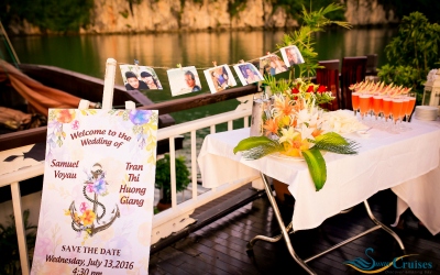 Special Offer: Wedding anniversary & Honeymoon on Bai Tu Long bay